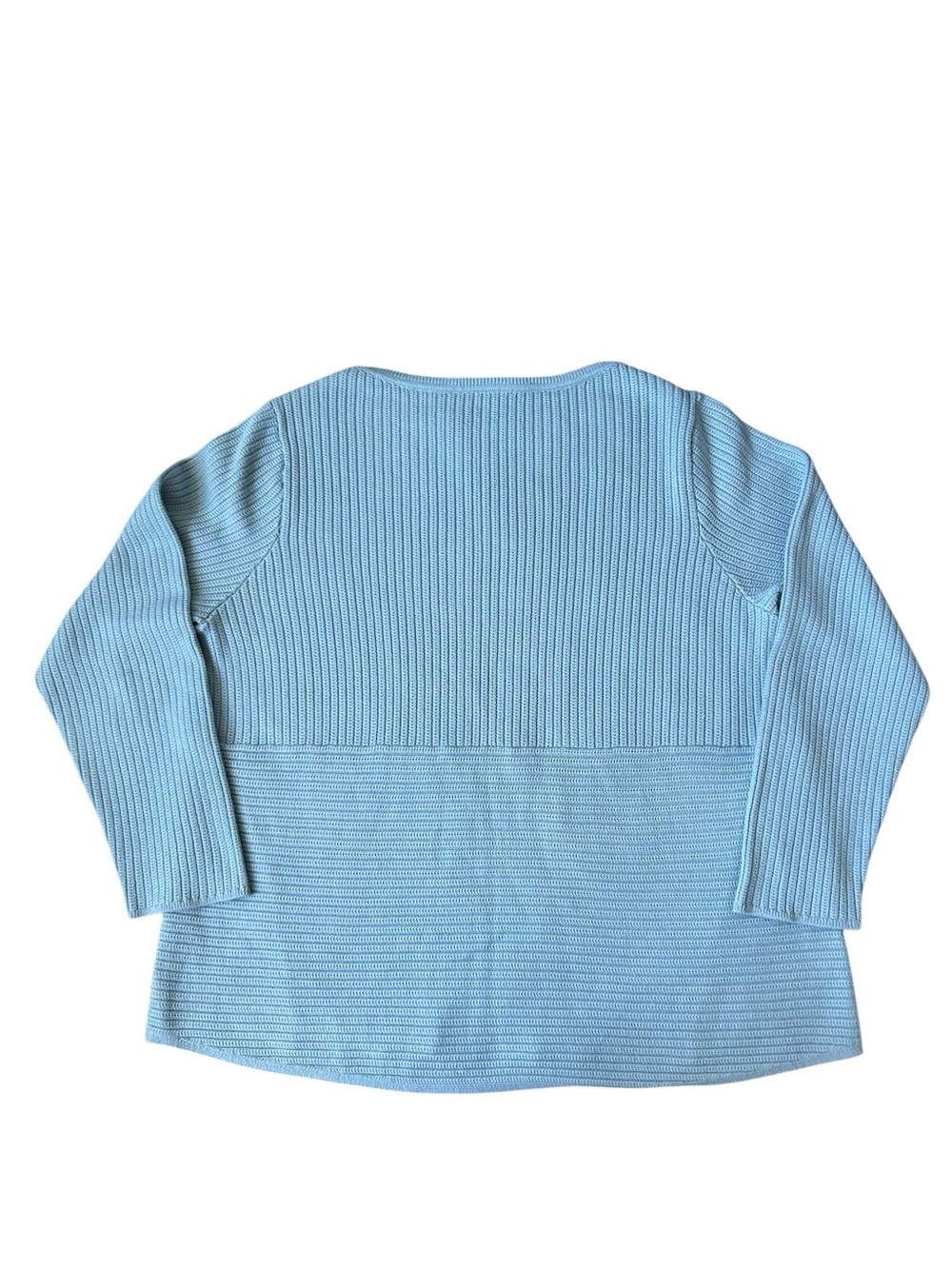 J. Jill Light Blue Relaxed Fit Comfy Sweater size XL - Picture 4 of 7